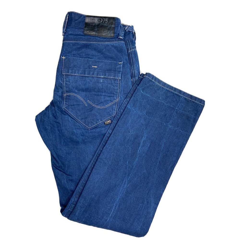 JACK & JONES Core Workwear Boxy Loose Fit Denim Button-Fly Jeans Men‎ Sz 28X31